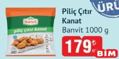 BANVİT PİLİÇ ÇITIR KANAT 1000 G fiyat ve kampanya bilgisi
